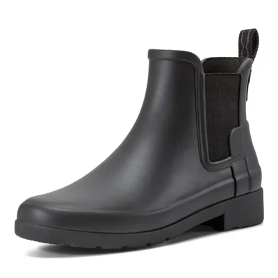 Bota Hunter Refined Chelsea Negra Talla 6 (Ancho Medio)