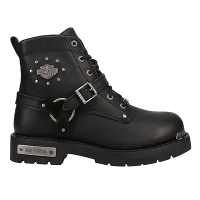 Bota Harley-Davidson Becky negra talla 10 EE. UU.