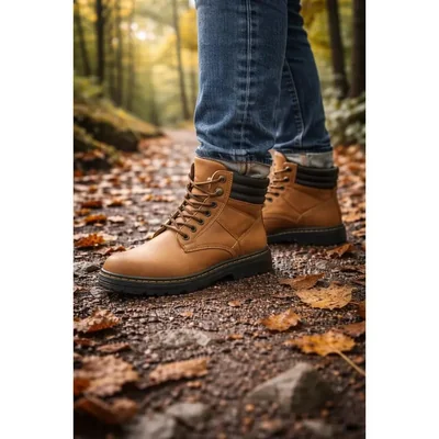 Botin kebo caballero casual tipo leñador agujeta 1053261