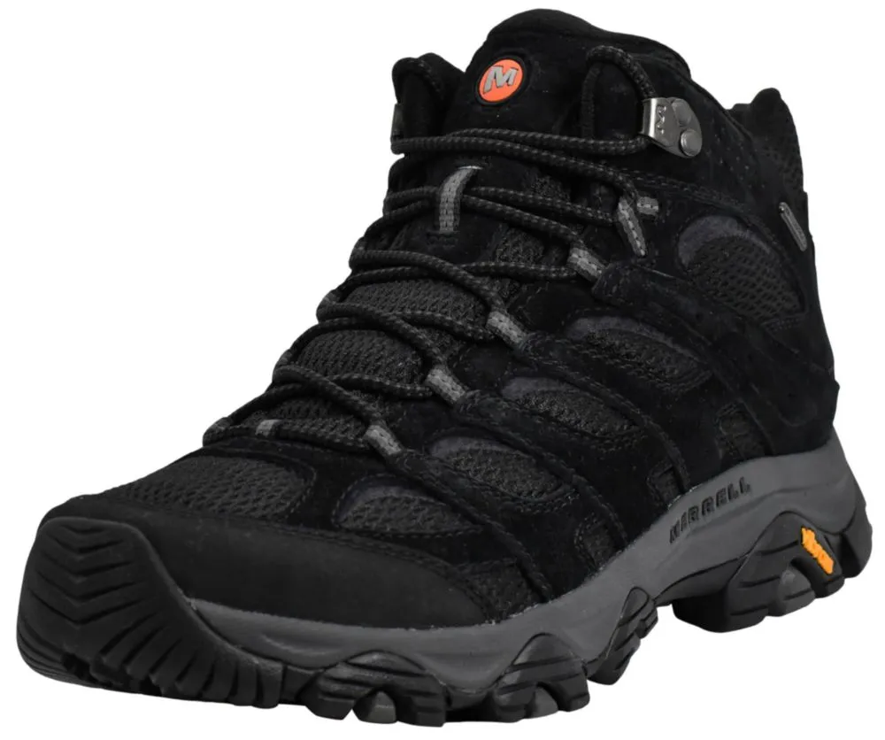 Bota de senderismo Merrell Moab 3 Mid impermeable Negro Noche