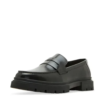 Mocasín Steve Madden Zephyr negro talla 10