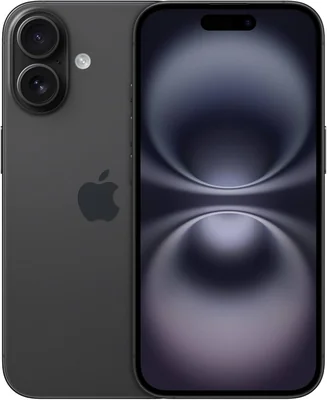 Celular iPhone 16  128 GB Negro - Reacondicionado A Sim Virtual