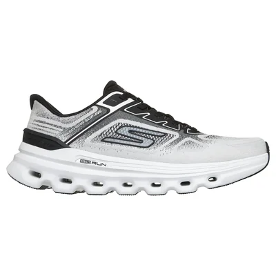 Tenis Skechers Slip-ins® GO RUN Glide-Step® Arch Fit® Color Blanco Negro Para Hombre