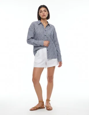 Camisa de manga larga para mujer