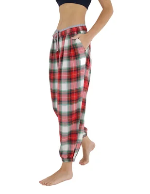 Pantalón pijama de algodón para mujer
