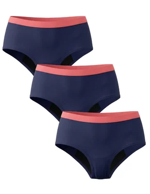 Set panty menstrual flujo moderado
