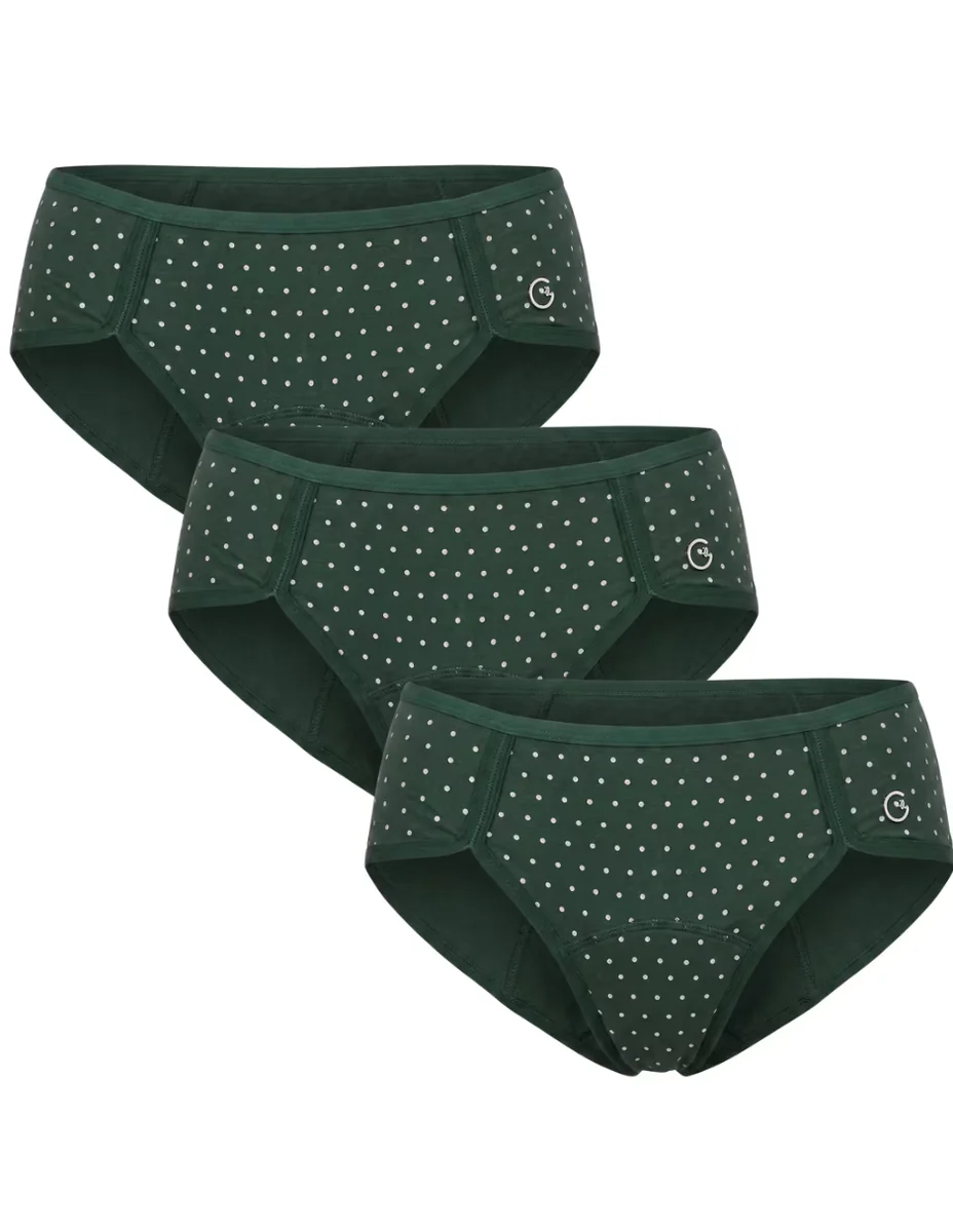 Set panty menstrual flujo moderado