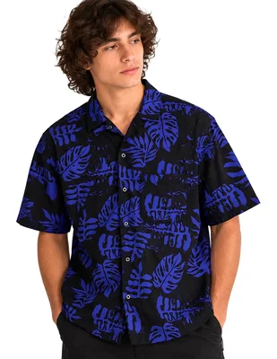 Camisa casual manga corta para hombre