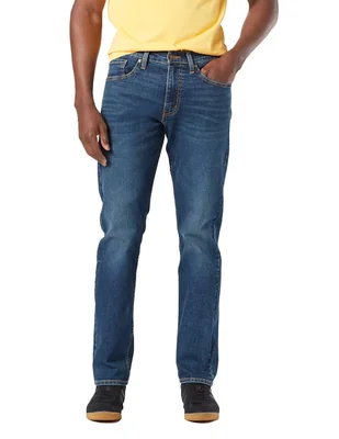 Jeans slim lavado claro para hombre