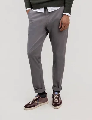 Pantalón casual chino slim para hombre