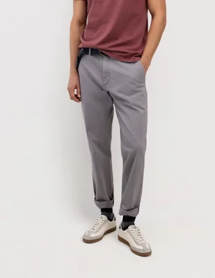 Pantalón casual chino regular para hombre