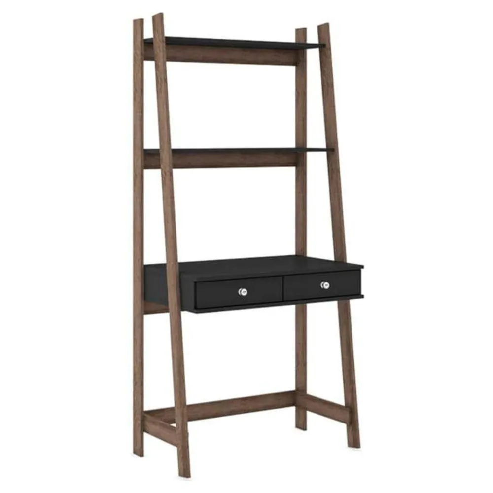 ESCRITORIO BERTOLINI RT 3120 RUSTICO NEGRO