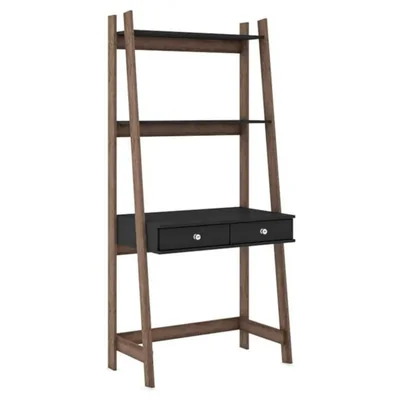 ESCRITORIO BERTOLINI RT 3120 RUSTICO NEGRO