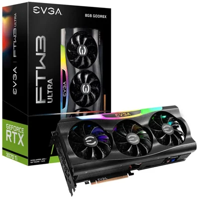 Tarjeta gráfica EVGA RTX 3070 Ti FTW3 8 GB GDDR6X