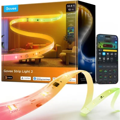 Tira de LED Govee 10 m RGBWWIC WiFi
