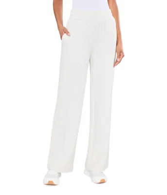 Pantalones Varley Pierna Ancha 76 cm Marfil XL
