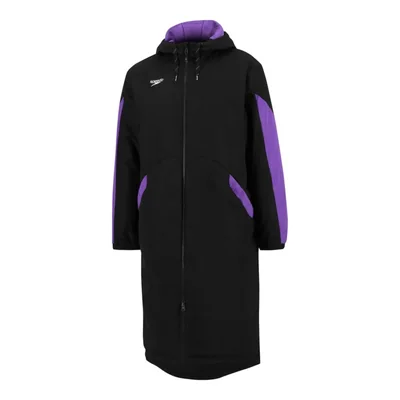 Chaqueta Parka Speedo Standard Forrada con Forro Polar Púrpura Edge XS