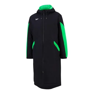 Abrigo Speedo Parka Forrada de Forro Polar Verde Edge Talla XXX-Small