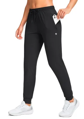 Pantalones jogger G Gradual XL Negro con bolsillos con cremallera