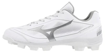 Clavo de sóftbol Mizuno Mujer 25 cm Blanco‑Plateado