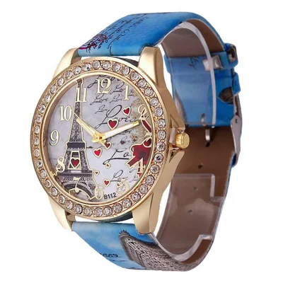Reloj OLEVS sumergible cuero dama