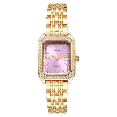 Reloj SKMEI silicona dama dorado