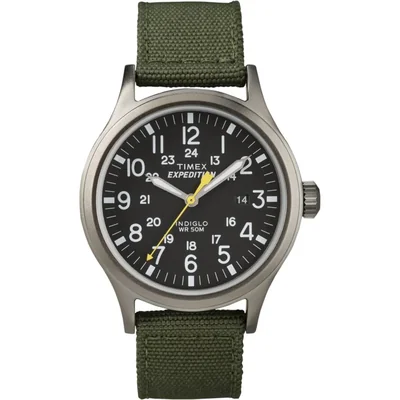 Reloj Timex Expedition Scout correa de nailon negro de 40 mm para hombre