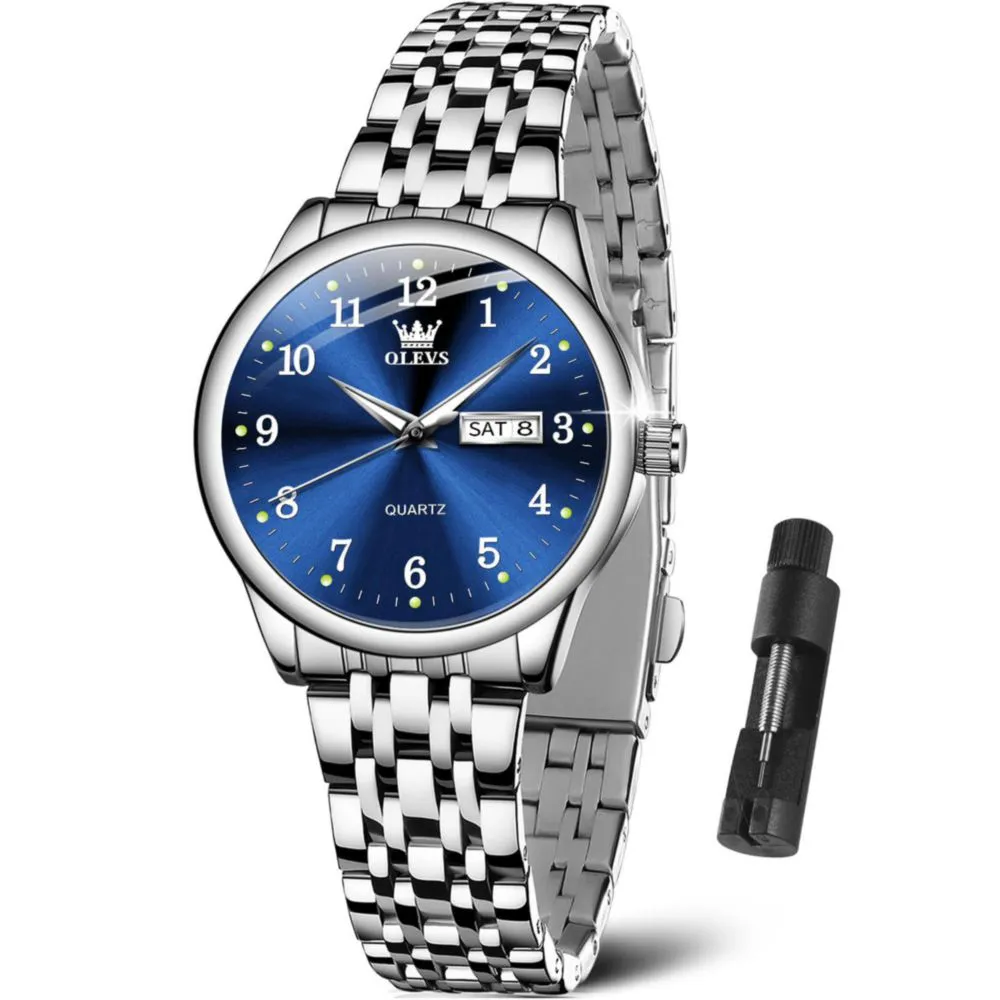 Reloj OIDEA cuero dama blanco