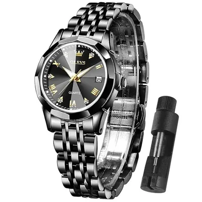 Reloj ADSBIAOYE sumergible acero dama