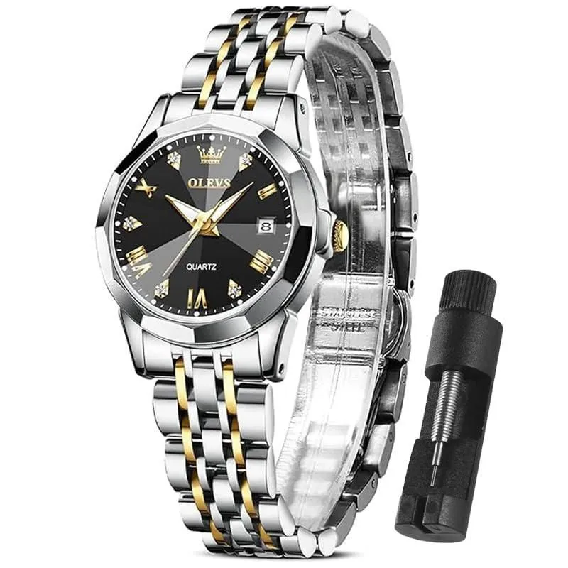Reloj GUESS silicona dorado rosa