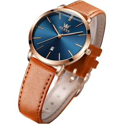Reloj OLEVS analógico sumergible acero
