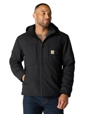 Abrigo Carhartt Camden Cryder Negro Talla Grande