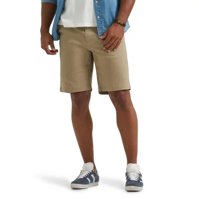 Shorts Lee Kansas City Khaki talla 40 con entrepierna de 25 cm