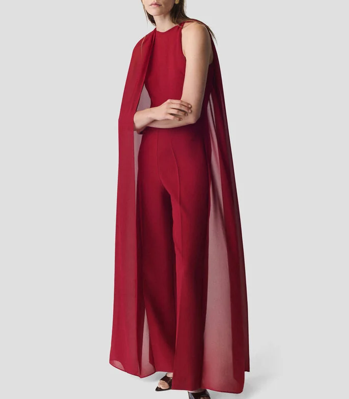 Jumpsuit de corte recto Mujer