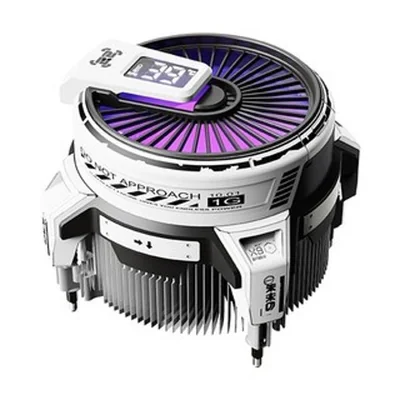 DISIPADOR CPU ALSEYE W90-INTEL USA 1500-2600RPM ARGB 100*102*82MM WHITE