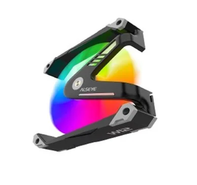 VENTILADOR ALSEYE W12 PRO-B 700-2000RPM ARGB 120MM BLACK