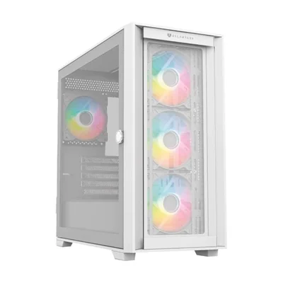 Gabinete Gamer Mini Torre Carbono Twin Mate 8000 Legend Series -