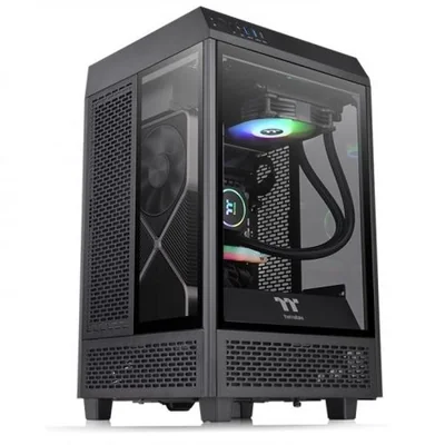 Gabinete Thermaltake Tower 100 Negro Mini Tower - Mini-Tower, Mini-ITX, USB 3.0, sin Fuente