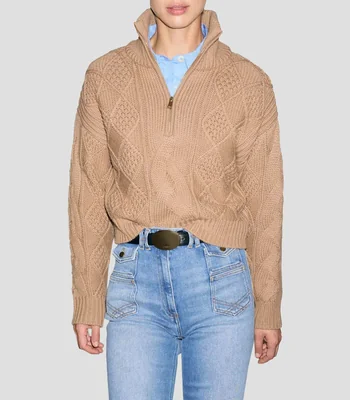 Suéter Roxy cuello alto manga larga Mujer