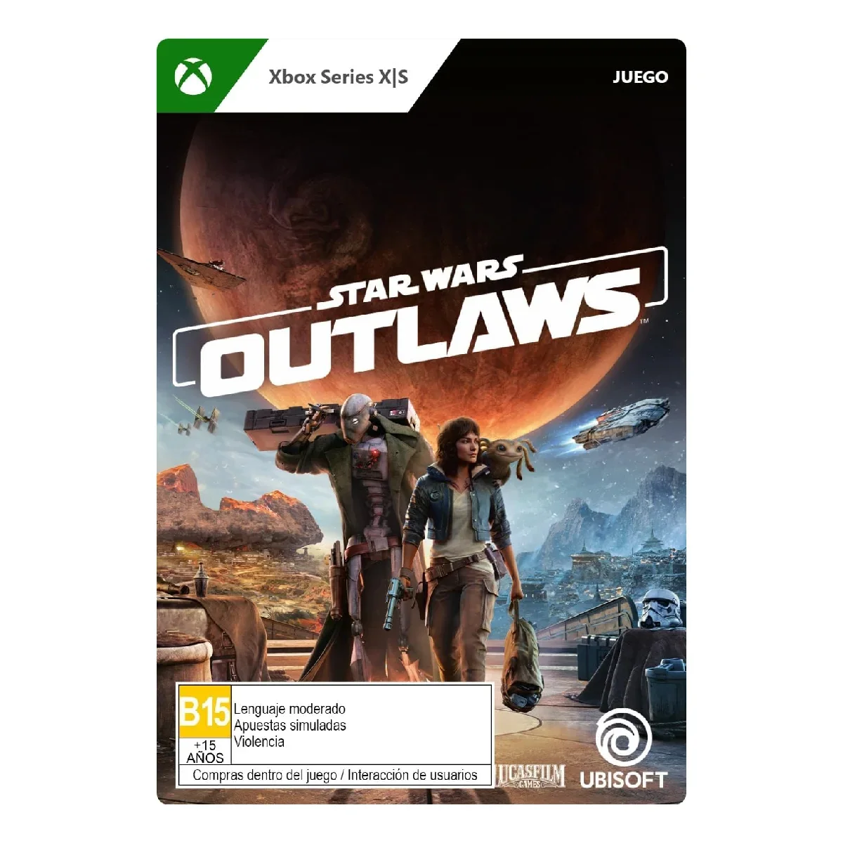 Xbox Series X Juego Star Wars Outlaws
