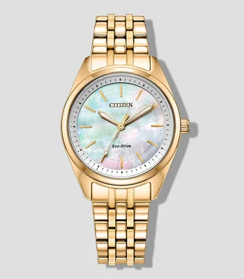 Reloj para Mujer Dress Classic Peyten Casual, Dorado