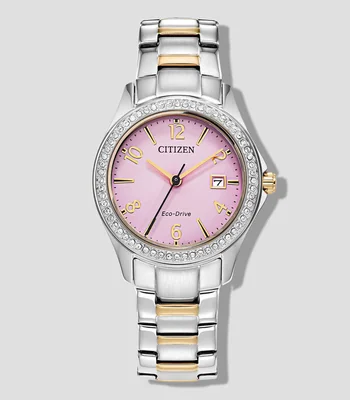 Reloj Citizen Sport Luxury Bisel de Cristales Citizen Mujer