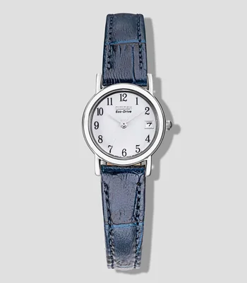 Reloj Citizen Dress Classic Dial Blanco de Piel Citizen Mujer