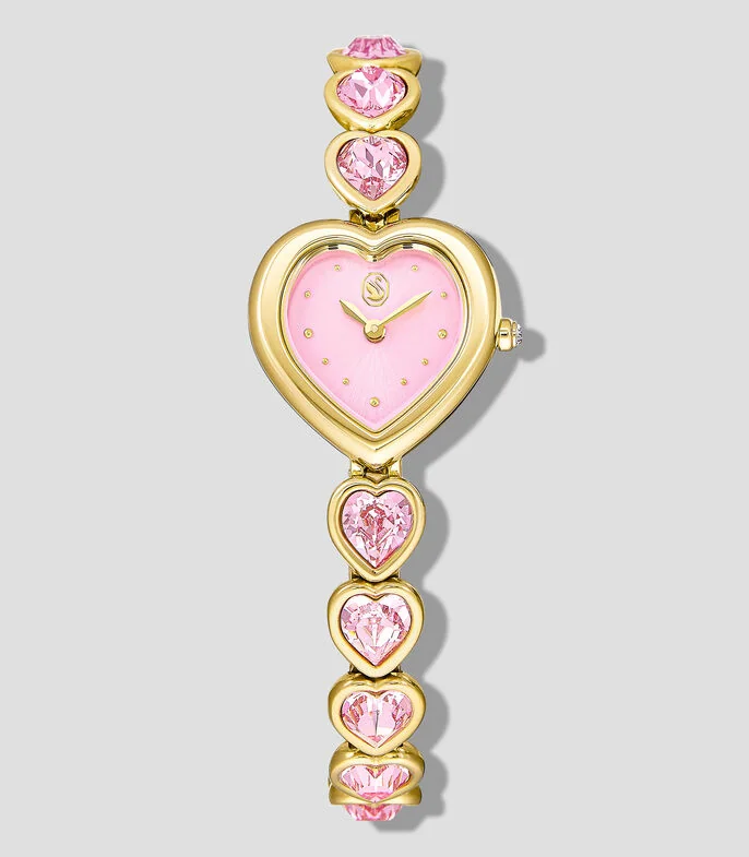 Reloj para Mujer Idyllia casual dorado, rosa