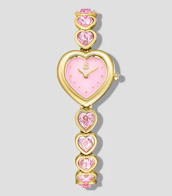 Reloj para Mujer Idyllia casual dorado, rosa