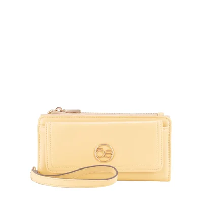 Billetera Flap Amarillo Cloe para Mujer