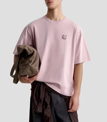 Playera cuello redondo manga corta lisa Hombre