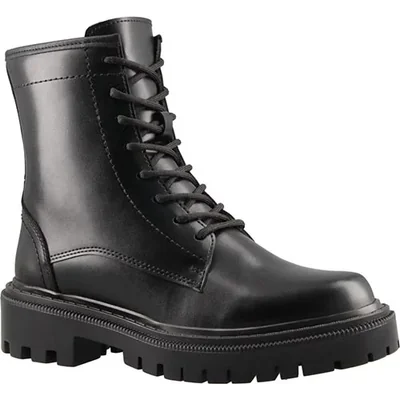 Bota militar con agujetas y suela gruesa tipo lug RODRISAN 10571 TRENTO NGO 22/26