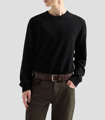 Suéter cuello redondo Hombre