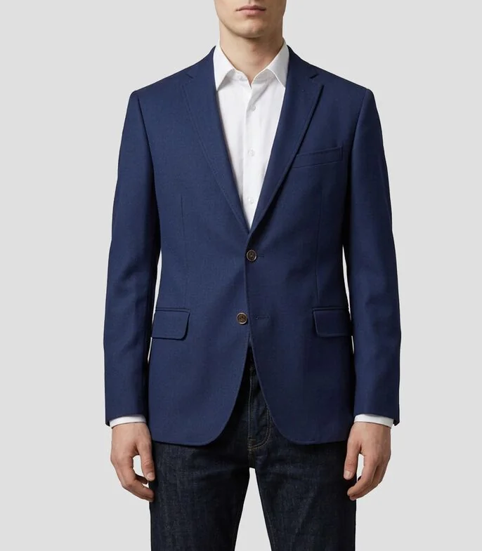 Saco con microdiseños Hombre